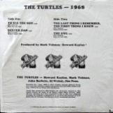 Turtles 1968 back